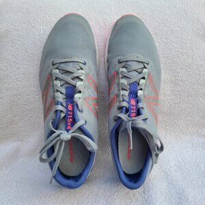 New Balance Women's 715 V4 WX715CG4 Gray & Blue Running Shoes Sneakers Size 10